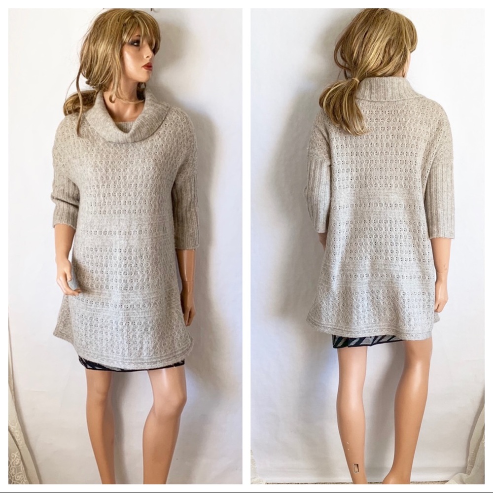 EILEEN FISHER Alpaca Wool Tunic Sweater - Picture 5 of 8